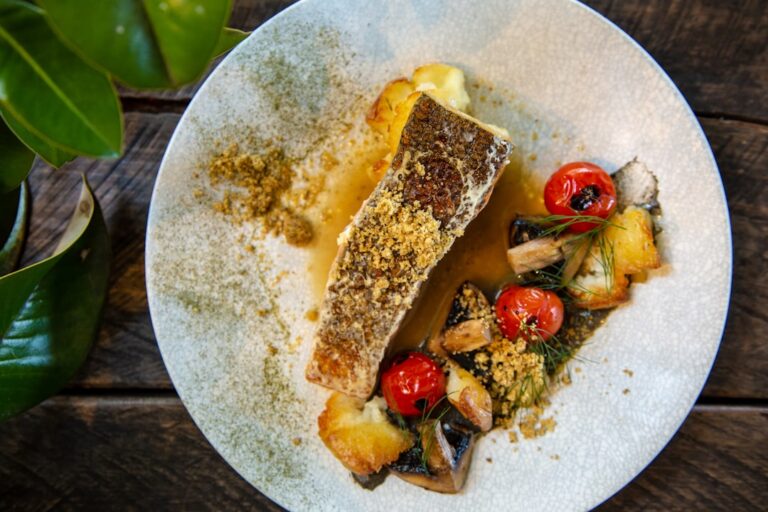 Photo Food plating